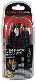 CABLE PARA AUDIO Y VIDEO MC-AUD2, MASTER CABLE