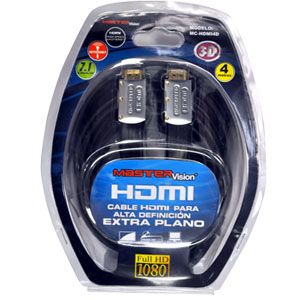 CABLE HDMI EXTRAPLANO DE LUJO, 4 METROS