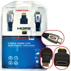 CABLE HDMI DE ALTA VELOCIDAD CON ETHERNET V1.4