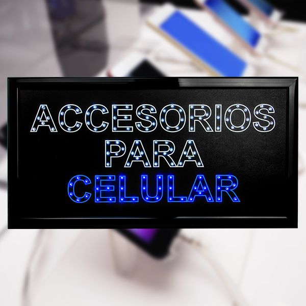 LETRERO LET "ACCESORIOS PARA CELULAR"