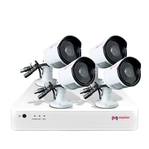 Kit de Sistema de videovigilancia móvil AHD todo en uno XMR400HSKIT incluye  MDVR de 4 canales, 2 cámaras - Combos de Portátiles - Camaras de Seguridad  Y Control de Acceso