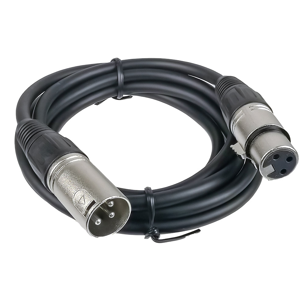 CABLE CON CONECTORES CANON MACHO/HEMBRA, 2M