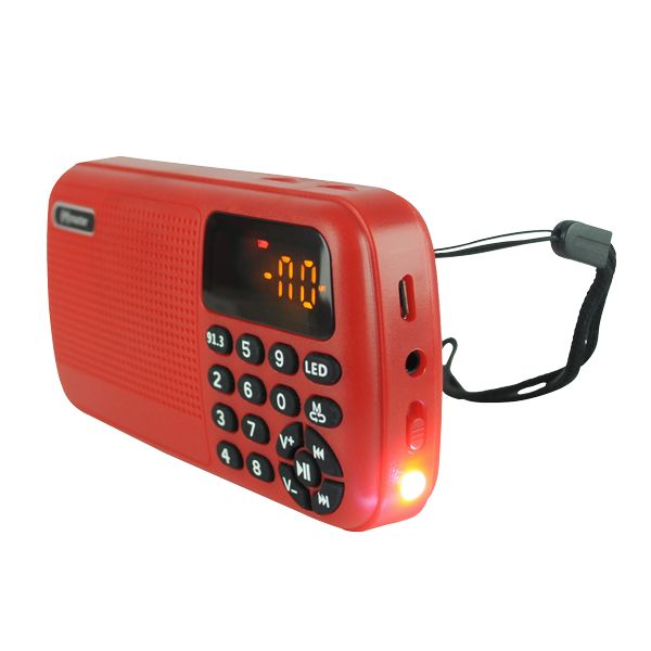 MINI RADIO FM PORTÁTIL 