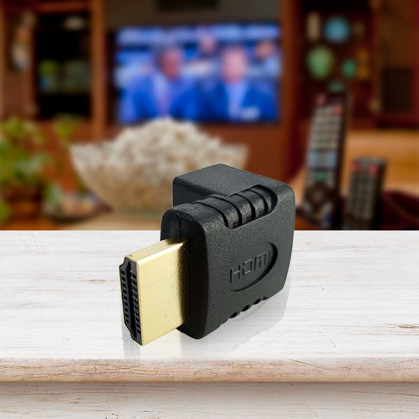 ADAPTADOR HDMI 90° (FORMA DE “L”)