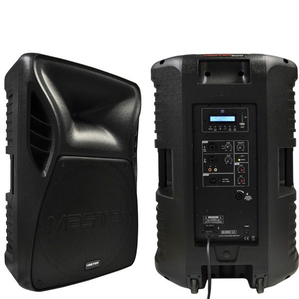 BAFLE AMPLIFICADO DE 15” SISTEMA DE AUDIO PROFESIONAL - Master Electronicos