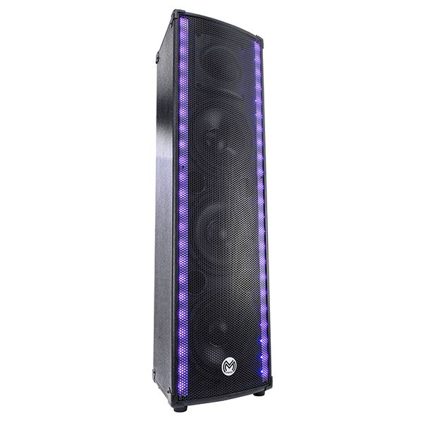 TORRE AMPLIFICADA CON 4 BOCINAS DE 8 PULGADAS - Master Electronicos